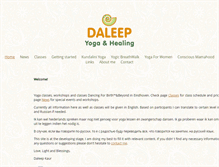 Tablet Screenshot of daleep.org